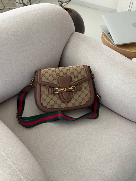 Gucci Lady Web GG Canvas Shoulder Bag [магнітна коробка] g02812 фото
