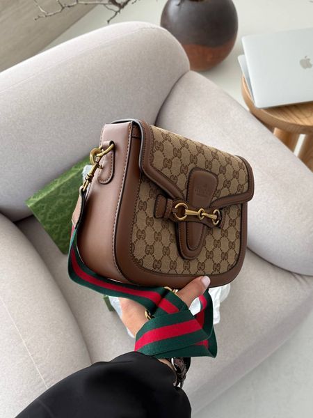 Gucci Lady Web GG Canvas Shoulder Bag [магнітна коробка] g02812 фото