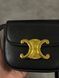 Celine Triomphe Mini Claude Shoulder Bag Black PREMIUM [оригінальна коробка] pr2291 фото 9
