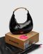 Pinko Mini Brioche Bag Hobo Black 99313 фото 6