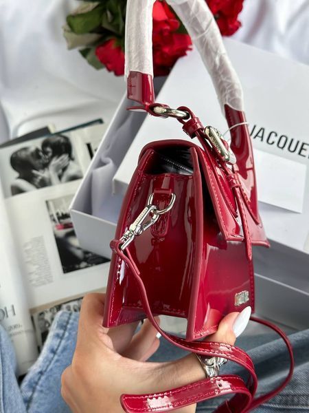 Jacquemus Le Chiquito Moyen Boucle Red pr1019 фото