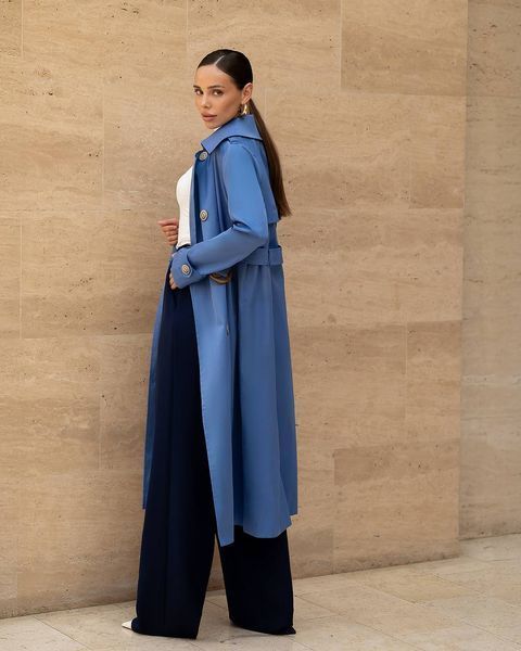 Класичний тренч Cotton Classic 031 фото