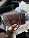 Chanel Classic 2.55 Medium Double Flap in Brown/Silver Магнітна Коробка pr2909 фото 13