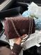 Chanel Classic 2.55 Medium Double Flap in Brown/Silver Магнітна Коробка pr2909 фото 11