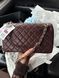 Chanel Classic 2.55 Medium Double Flap in Brown/Silver Магнітна Коробка pr2909 фото 7