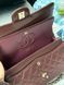 Chanel Classic 2.55 Medium Double Flap in Brown/Silver Магнітна Коробка pr2909 фото 5