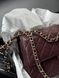 Chanel Classic 2.55 Medium Double Flap in Brown/Silver Магнітна Коробка pr2909 фото 14