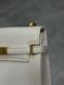 Saint Laurent Manhattan Medium Leather Shoulder Bag Milk pr5121 фото 19