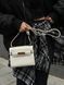 Saint Laurent Manhattan Medium Leather Shoulder Bag Milk pr5121 фото 1