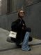 Saint Laurent Manhattan Medium Leather Shoulder Bag Milk pr5121 фото 7