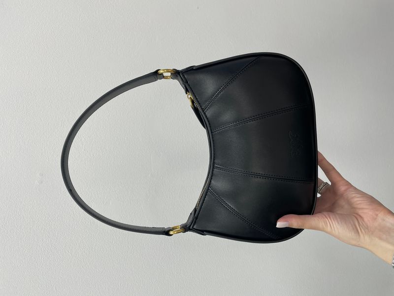 Pinko Hobo Bag Fine Grain Cow Leather Black 99310 фото