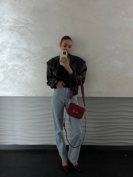 Gucci Horsebit 1955 Mini Bag Red Soft [оригінальна коробка] pr02770 фото