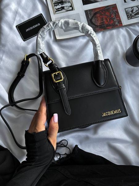 Jacquemus Le Chiquito Moyen Boucle Black pr1015 фото