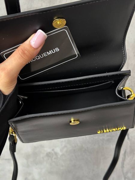 Jacquemus Le Chiquito Moyen Boucle Black pr1015 фото