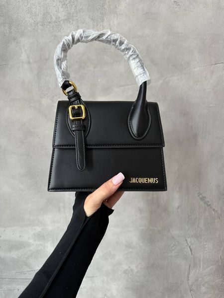 Jacquemus Le Chiquito Moyen Boucle Black pr1015 фото