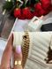 Saint Laurent Leather Envelope Chain Bag Milk pr5109 фото 7