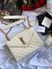 Saint Laurent Leather Envelope Chain Bag Milk pr5109 фото 17
