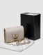 Pinko Baby Love Bag Click Puff in Nappa Cream Leather 99306 фото 1