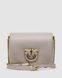 Pinko Baby Love Bag Click Puff in Nappa Cream Leather 99306 фото 2