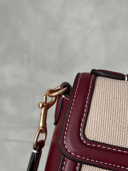 Coach Morgan Top Handle In Signature Canvas Brown Textile [крафтова коробка] co5015 фото