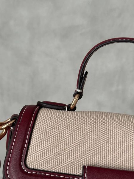 Coach Morgan Top Handle In Signature Canvas Brown Textile [крафтова коробка] co5015 фото
