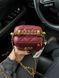 Chanel Classic Burgundy Lambskin Pearl Crush Mini Vanity Case Коробка магніт pr9909 фото 13