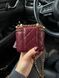 Chanel Classic Burgundy Lambskin Pearl Crush Mini Vanity Case Коробка магніт pr9909 фото 16