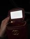 Chanel Classic Burgundy Lambskin Pearl Crush Mini Vanity Case Коробка магніт pr9909 фото 18