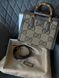 Gucci Diana Jumbo GG Medium Tote Bag Beige Gold pr0299 фото 12