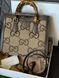 Gucci Diana Jumbo GG Medium Tote Bag Beige Gold pr0299 фото 5