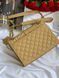 Saint Laurent Leather Envelope Chain Bag Beige pr5110 фото 3