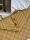 Saint Laurent Leather Envelope Chain Bag Beige pr5110 фото 5