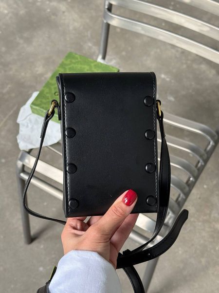 Gucci Horsebit 1955 Mini Bag Black [оригінальна коробка] pr0095 фото