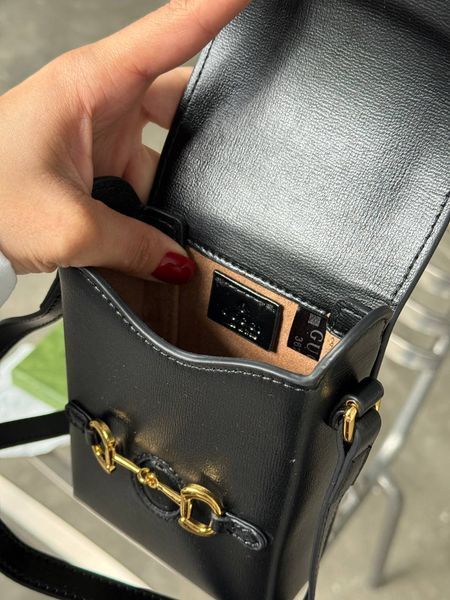 Gucci Horsebit 1955 Mini Bag Black [оригінальна коробка] pr0095 фото