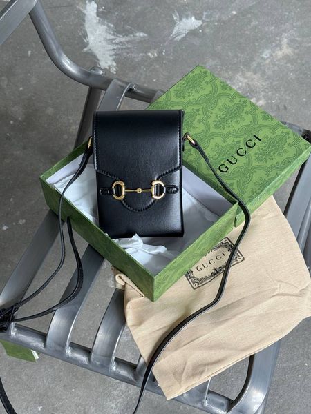 Gucci Horsebit 1955 Mini Bag Black [оригінальна коробка] pr0095 фото