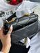 Chanel 19 Large Handbag Black/Gold [магніт коробка] pr88422 фото 4
