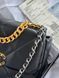 Chanel 19 Large Handbag Black/Gold [магніт коробка] pr88422 фото 3
