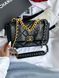 Chanel 19 Large Handbag Black/Gold [магніт коробка] pr88422 фото 9