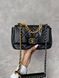 Chanel 19 Large Handbag Black/Gold [магніт коробка] pr88422 фото 11