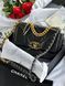 Chanel 19 Large Handbag Black/Gold [магніт коробка] pr88422 фото 5