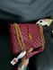 Saint Laurent Leather Envelope Chain Bag Red КОРОБКА МАГНІТ pr5117 фото 5