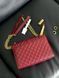 Saint Laurent Leather Envelope Chain Bag Red КОРОБКА МАГНІТ pr5117 фото 7