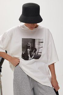 Футболка Oversize Art 8970 фото