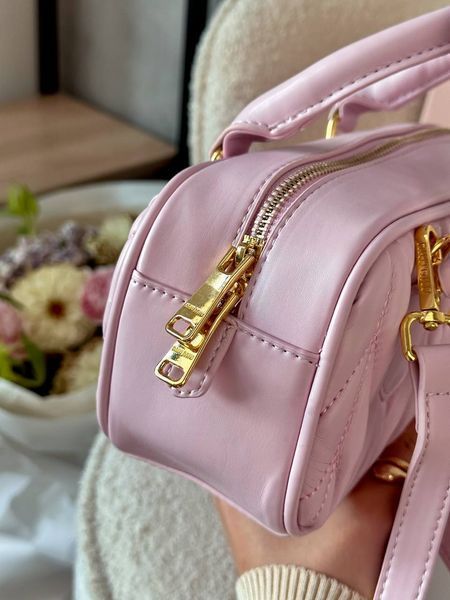 Miu Miu Arcadie Matelass&eacute; Nappa Leather Bag Pink [ориг коробка] miu3505 фото