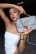 Chanel 19 Large Handbag Blue/Gold [магніт коробка] pr88424 фото 17