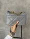 Chanel 19 Large Handbag Blue/Gold [магніт коробка] pr88424 фото 27
