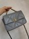 Chanel 19 Large Handbag Blue/Gold [магніт коробка] pr88424 фото 5