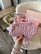 Miu Miu Arcadie Matelass&eacute; Nappa Leather Bag Pink [ориг коробка] miu3505 фото 17