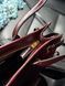 Prada Medium Leather Handbag Burgundy pr00116 фото 5