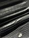 Yves Saint Laurent Medium Sunset in Smooth Leather Black/Silver Snake Skin магнітна коробка pr5102 фото 6